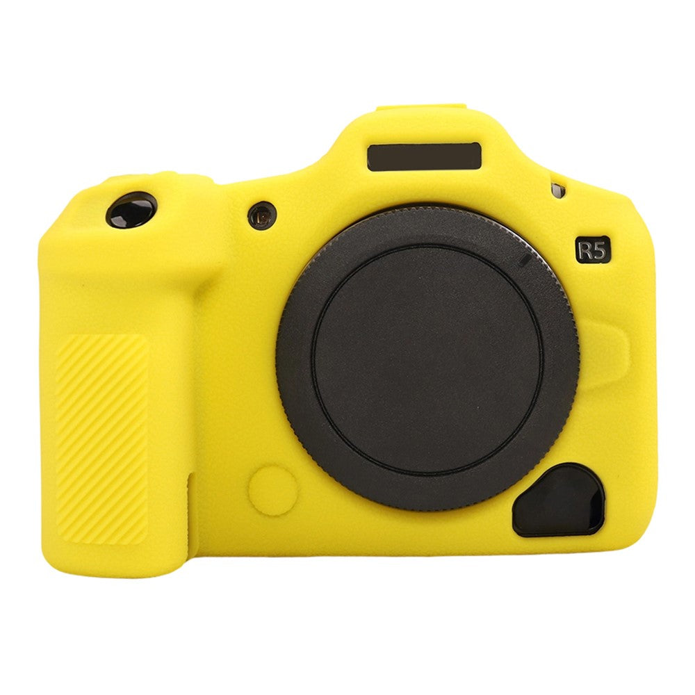 For Canon EOS R5 Mark II Textured Camera Case Anti-Scratch Silicone Protective Cover