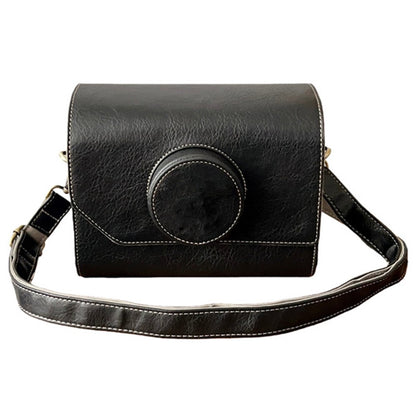 Camera Bag for Canon EOS R50 / EOS R50 V / Ricoh GR III Vintage Style Shoulder Bag Crossbody DSLR Pouch with Adjustable Strap