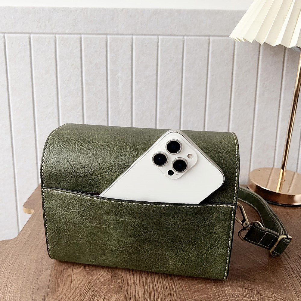 Camera Bag for Canon EOS R50 / EOS R50 V / Ricoh GR III Vintage Style Shoulder Bag Crossbody DSLR Pouch with Adjustable Strap
