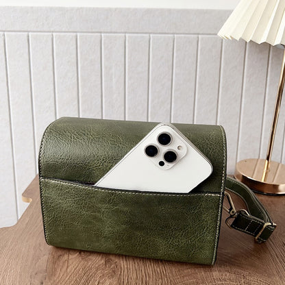 Camera Bag for Canon EOS R50 / EOS R50 V / Ricoh GR III Vintage Style Shoulder Bag Crossbody DSLR Pouch with Adjustable Strap