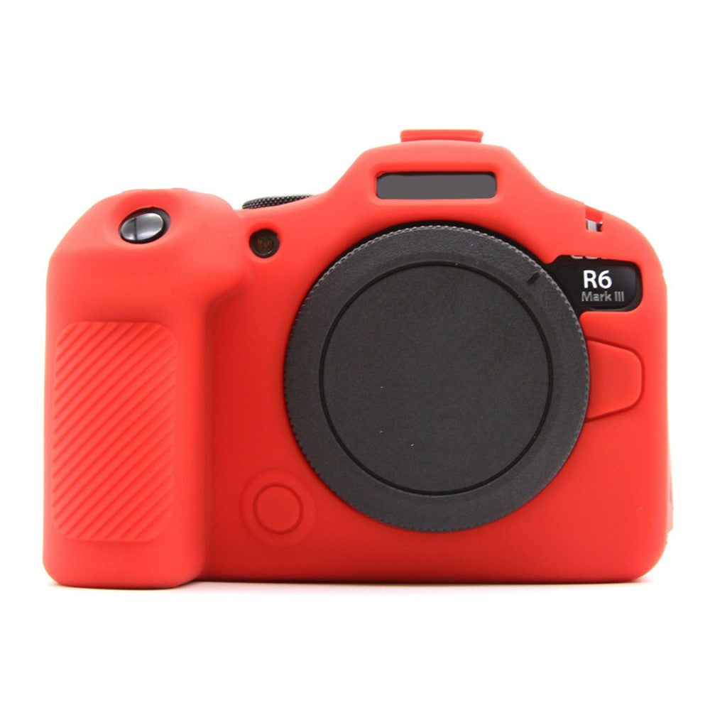 For Canon EOS R6 Mark III Glossy Camera Case Anti-Scratch Silicone Protective Cover