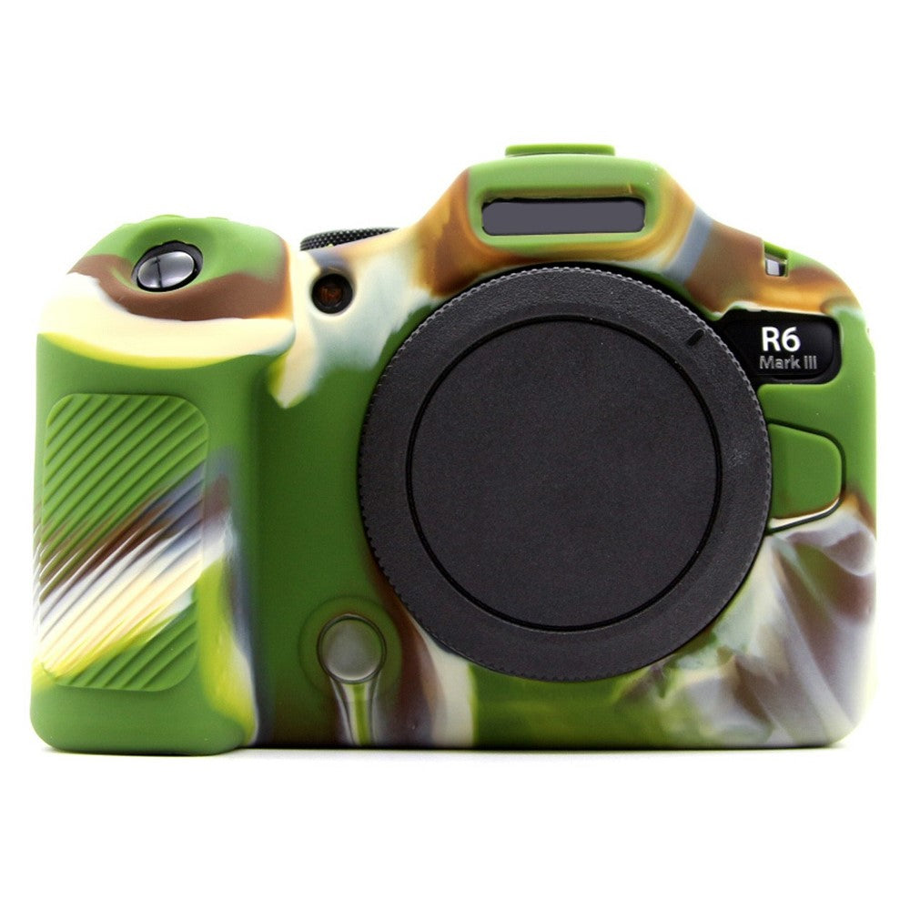 For Canon EOS R6 Mark III Glossy Camera Case Anti-Scratch Silicone Protective Cover