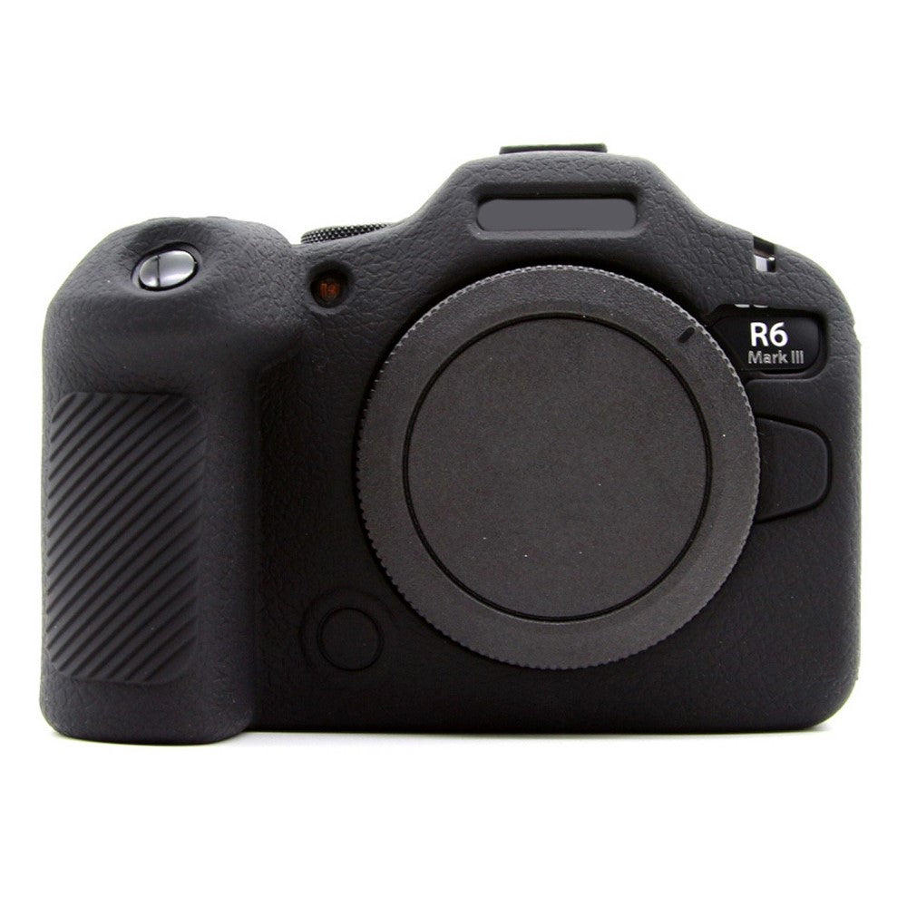 For Canon EOS R6 Mark III Textured Camera Case Anti-Scratch Silicone Protective Cover