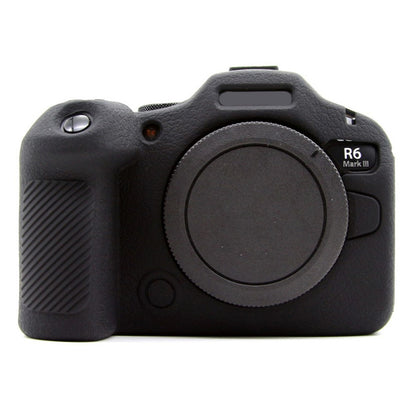 For Canon EOS R6 Mark III Textured Camera Case Anti-Scratch Silicone Protective Cover