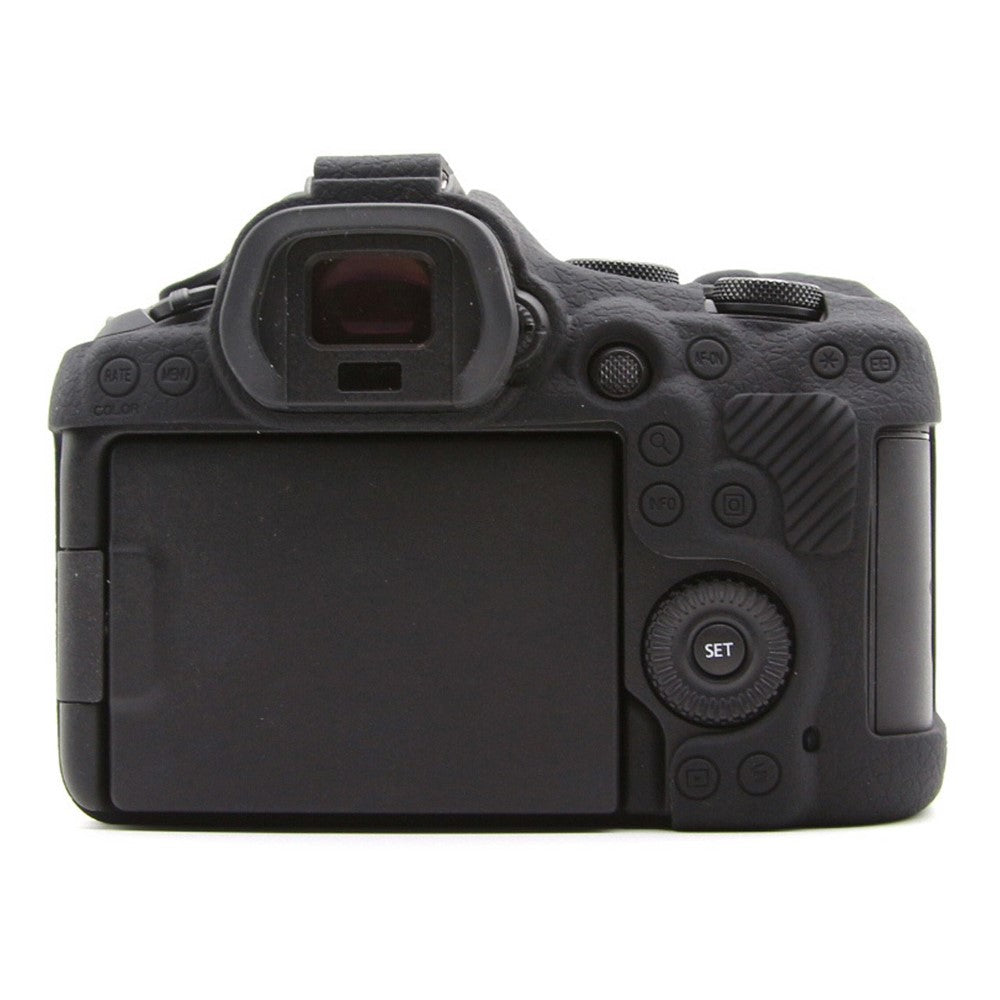 For Canon EOS R6 Mark III Textured Camera Case Anti-Scratch Silicone Protective Cover