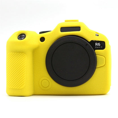 For Canon EOS R6 Mark III Textured Camera Case Anti-Scratch Silicone Protective Cover