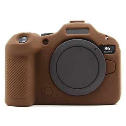 For Canon EOS R6 Mark III Textured Camera Case Anti-Scratch Silicone Protective Cover