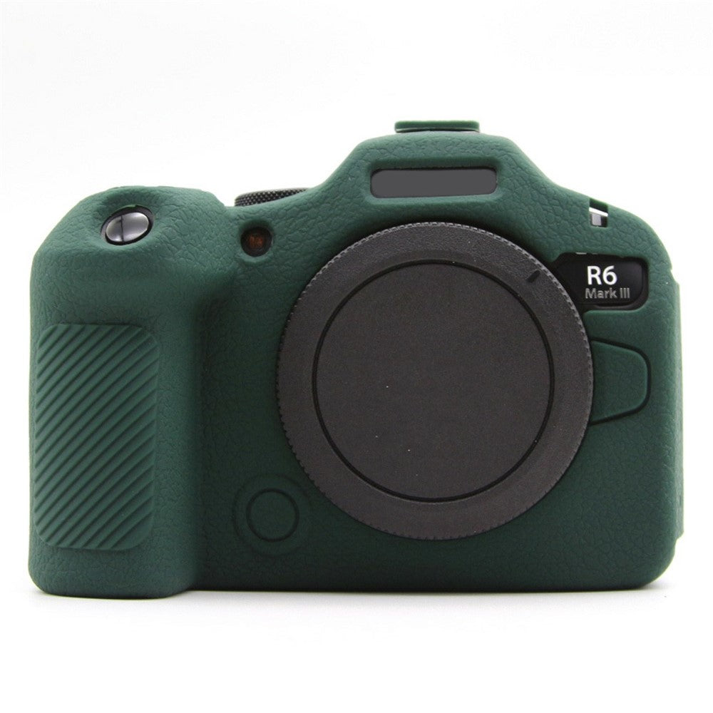For Canon EOS R6 Mark III Textured Camera Case Anti-Scratch Silicone Protective Cover
