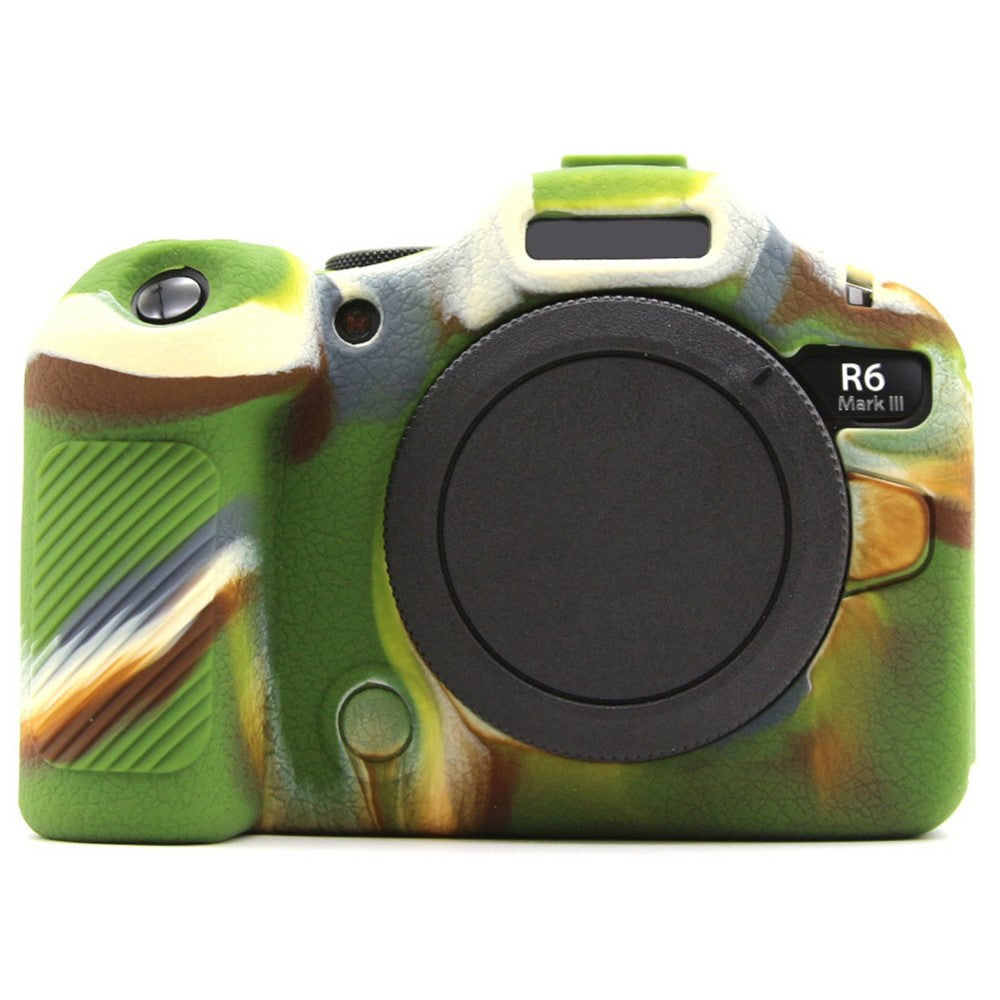 For Canon EOS R6 Mark III Textured Camera Case Anti-Scratch Silicone Protective Cover