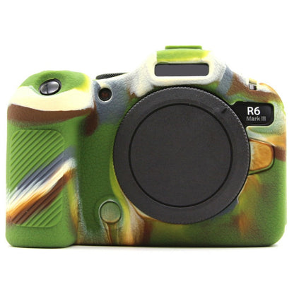 For Canon EOS R6 Mark III Textured Camera Case Anti-Scratch Silicone Protective Cover