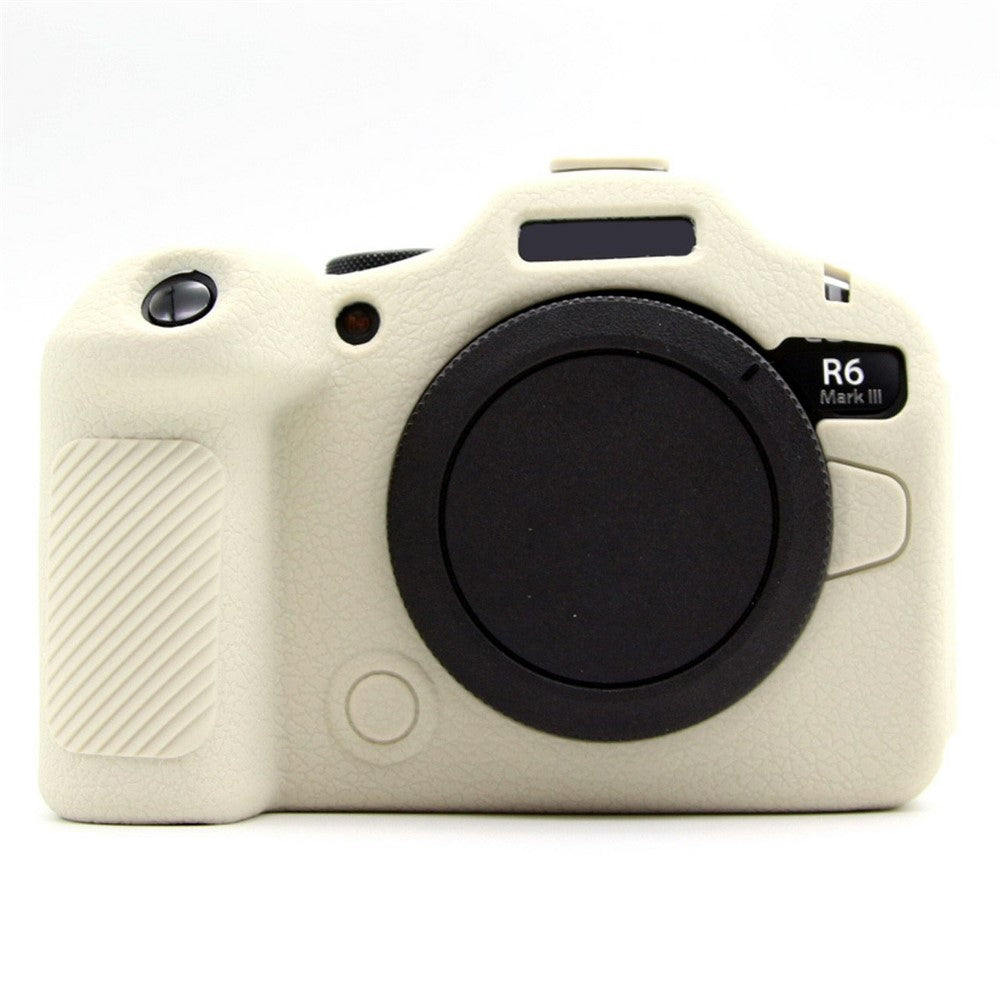 For Canon EOS R6 Mark III Textured Camera Case Anti-Scratch Silicone Protective Cover