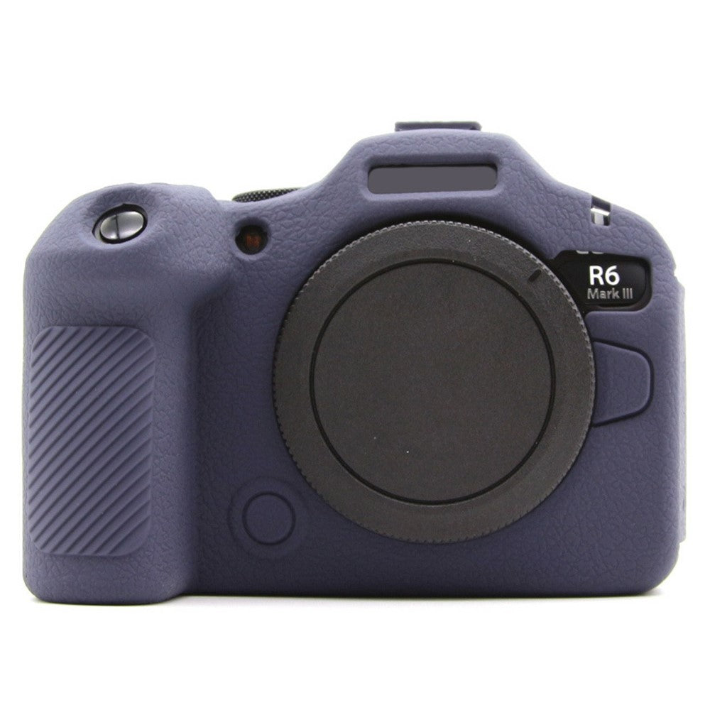 For Canon EOS R6 Mark III Textured Camera Case Anti-Scratch Silicone Protective Cover