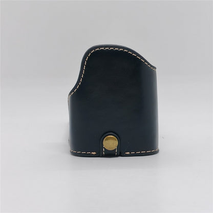 For Nikon DF Camera Bottom Case Battery Opening Design PU Leather Half Cover