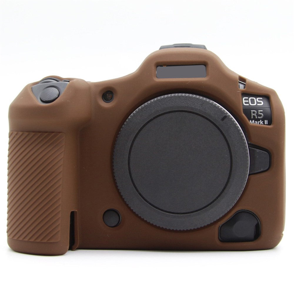 For Canon EOS R5 Mark II Glossy Camera Case Anti-Scratch Silicone Protective Cover