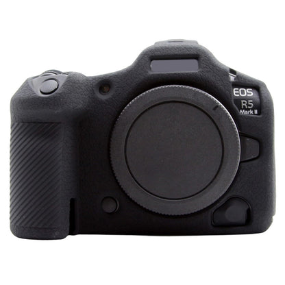 For Canon EOS R5 Mark II Textured Camera Case Anti-Scratch Silicone Protective Cover