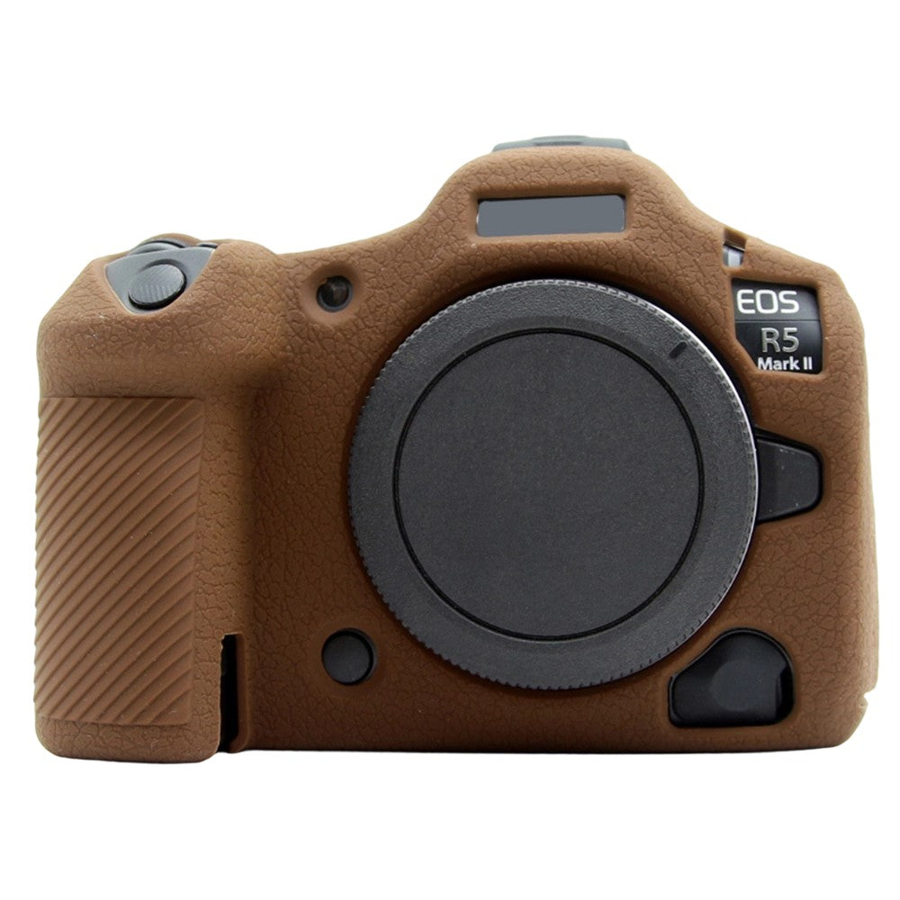 For Canon EOS R5 Mark II Textured Camera Case Anti-Scratch Silicone Protective Cover