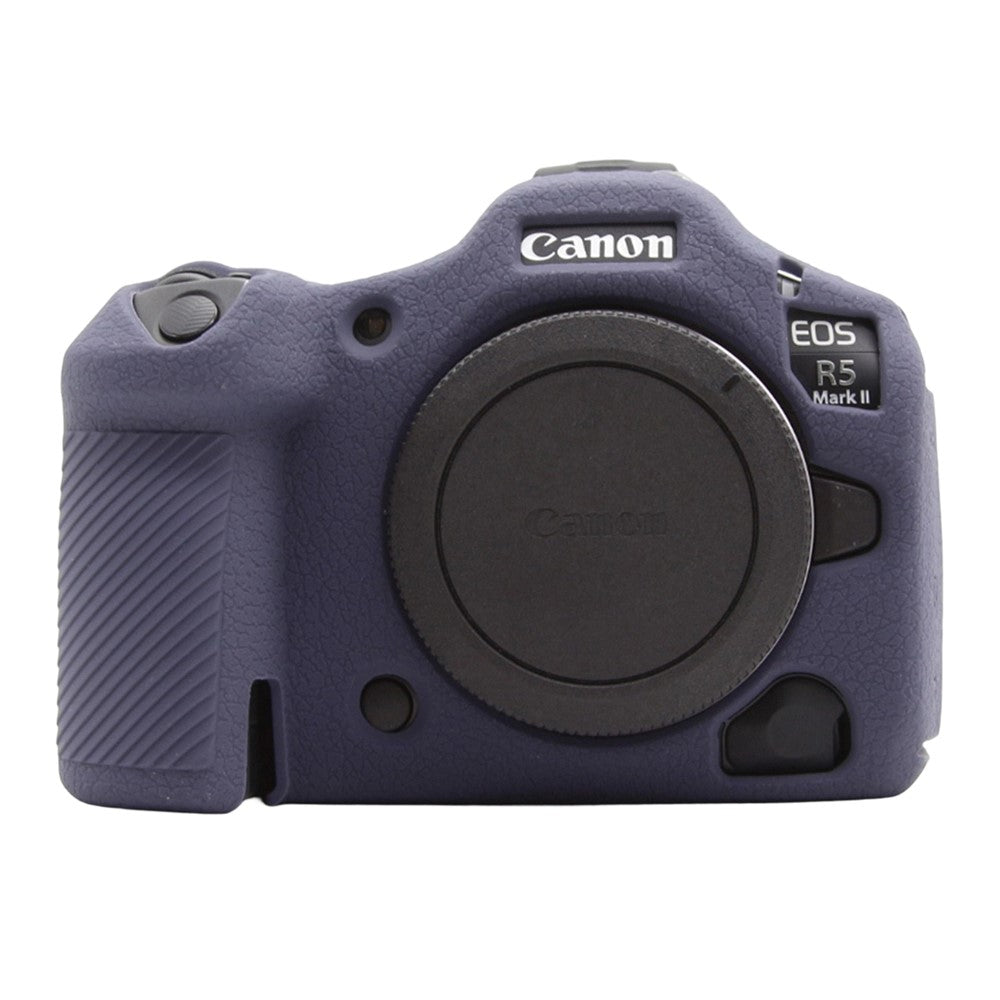 For Canon EOS R5 Mark II Textured Camera Case Anti-Scratch Silicone Protective Cover