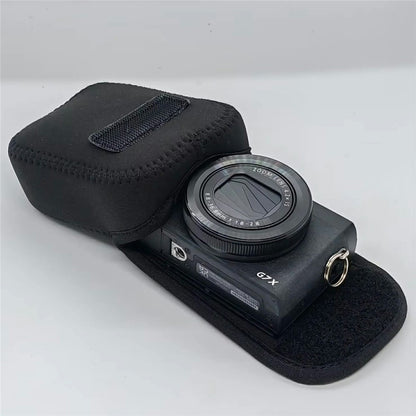 Camera Case Camera Cover for Canon G7X  /  G7X2  /  G7X3 Neoprene Shockproof Waterproof Protective Pouch with Carabiner