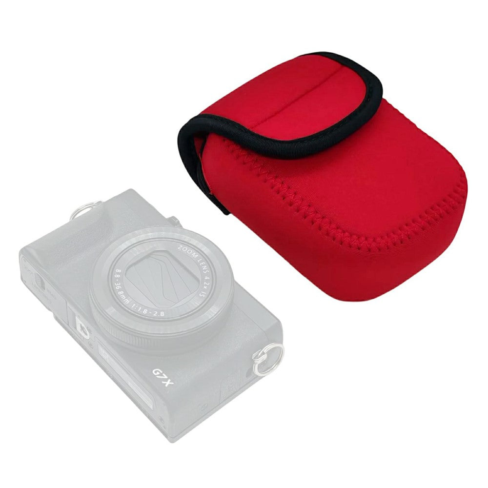 Camera Case Camera Cover for Canon G7X  /  G7X2  /  G7X3 Neoprene Shockproof Waterproof Protective Pouch with Carabiner