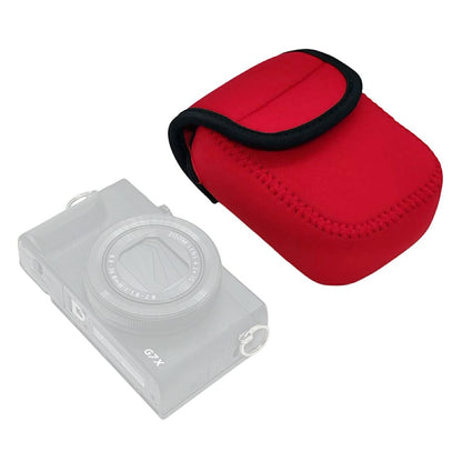 Camera Case Camera Cover for Canon G7X  /  G7X2  /  G7X3 Neoprene Shockproof Waterproof Protective Pouch with Carabiner