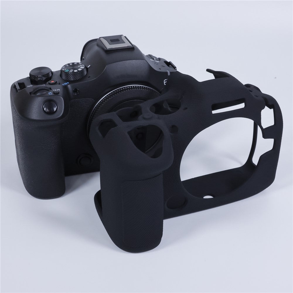 For Canon EOS R6 Mark III Shockproof Silicone Case Anti-slip Grip Camera Protective Cover