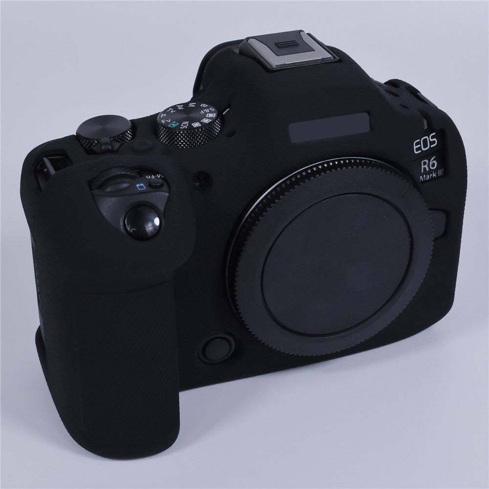 For Canon EOS R6 Mark III Shockproof Silicone Case Anti-slip Grip Camera Protective Cover