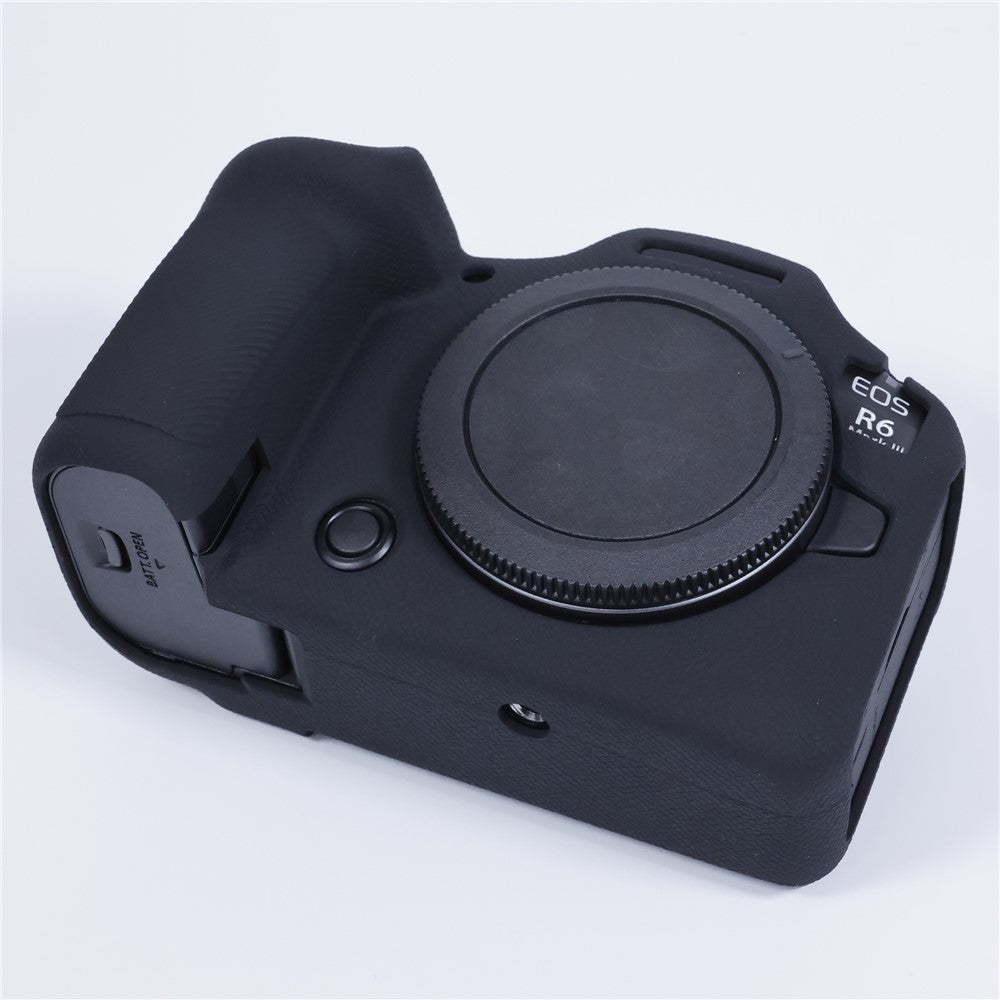 For Canon EOS R6 Mark III Shockproof Silicone Case Anti-slip Grip Camera Protective Cover