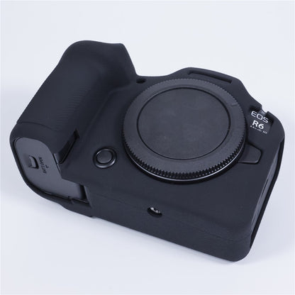 For Canon EOS R6 Mark III Shockproof Silicone Case Anti-slip Grip Camera Protective Cover