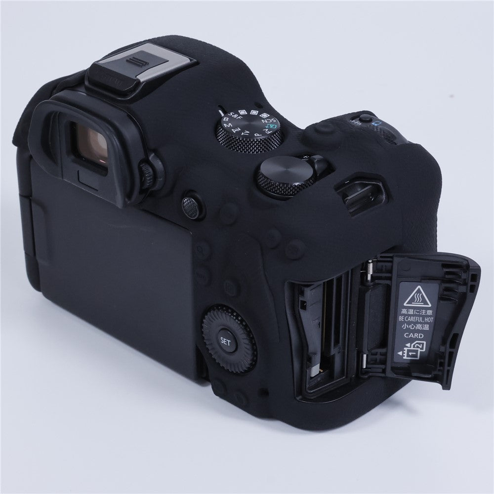 For Canon EOS R6 Mark III Shockproof Silicone Case Anti-slip Grip Camera Protective Cover