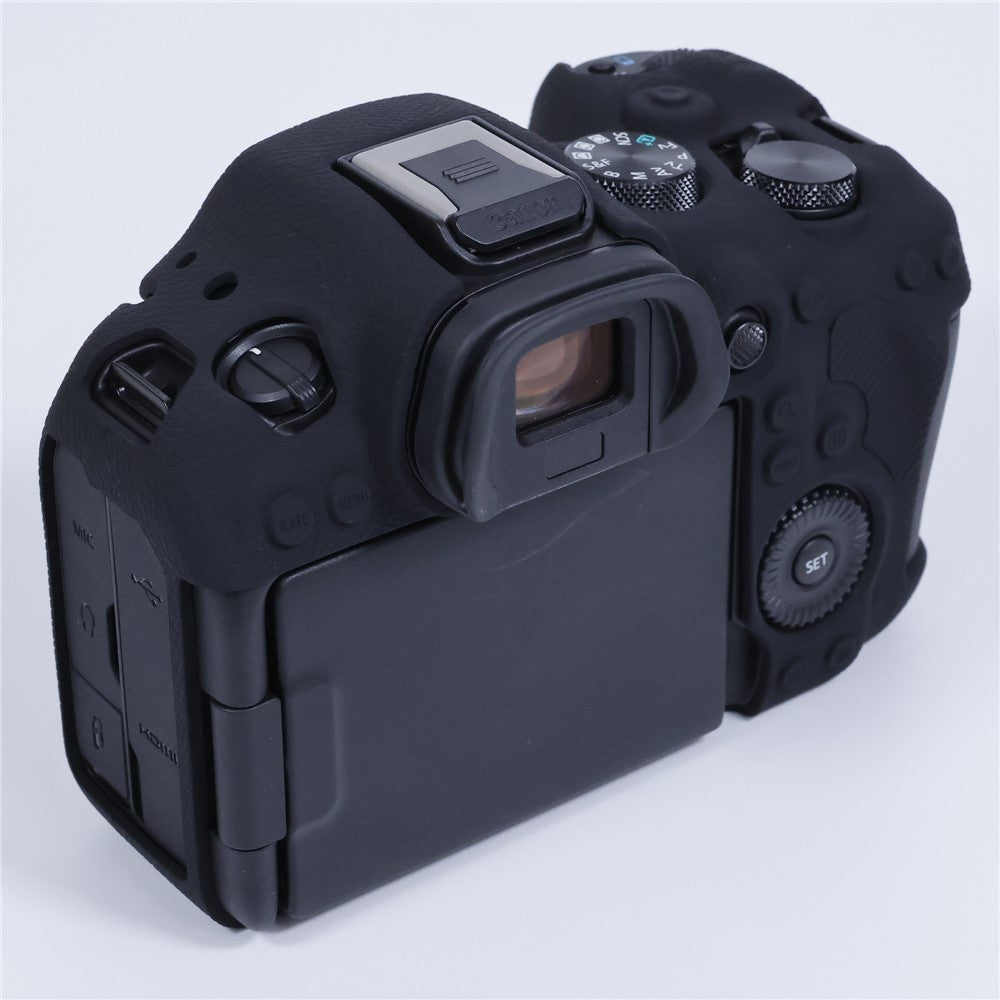 For Canon EOS R6 Mark III Shockproof Silicone Case Anti-slip Grip Camera Protective Cover