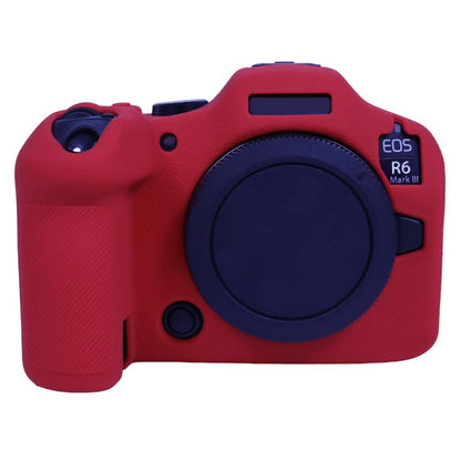 For Canon EOS R6 Mark III Shockproof Silicone Case Anti-slip Grip Camera Protective Cover