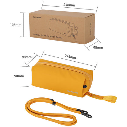 SUNNYLIFE For DJI Osmo Pocket 3/4 Large Capacity Carrying Case Crossbody Bag Portable Storage Pouch