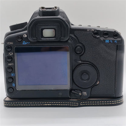 Half Case for Canon EOS 5D Mark II  /  Mark III  /  Mark IV Detachable Battery Design PU Leather Camera Grip Cover