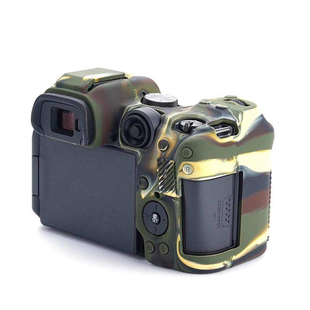 Flexible Silicone Protective Case for Canon EOS R7 Camera, Anti-scratch Anti-drop Cover