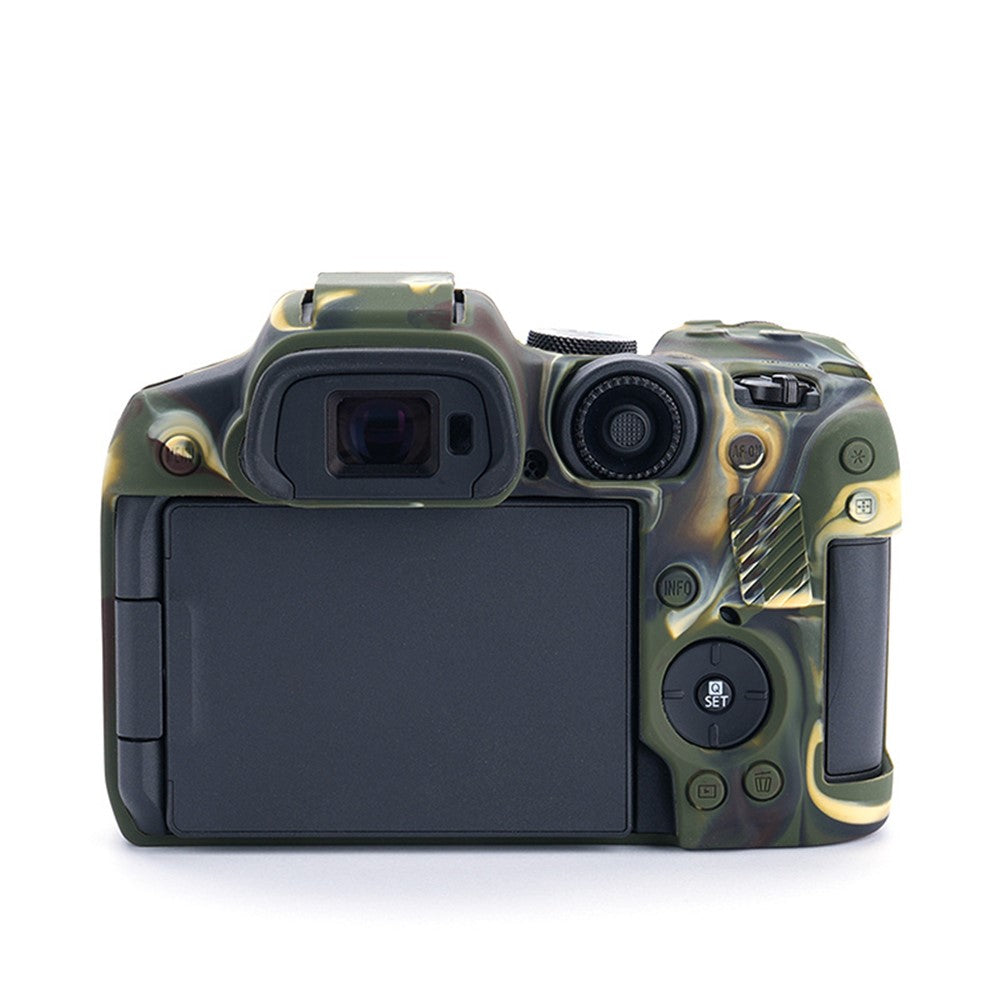 Flexible Silicone Protective Case for Canon EOS R7 Camera, Anti-scratch Anti-drop Cover
