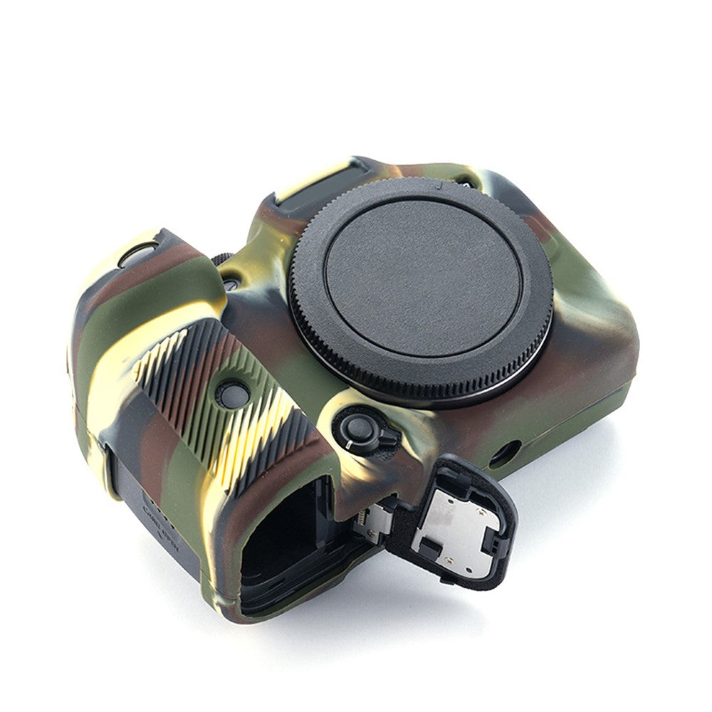 Flexible Silicone Protective Case for Canon EOS R7 Camera, Anti-scratch Anti-drop Cover