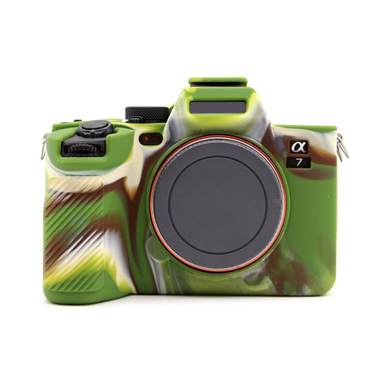 Silicone Case for Sony A7IV / A74 / A7M4 / A7M5 Digital Camera, Dust-proof Anti-scratch Protective Camera Cover