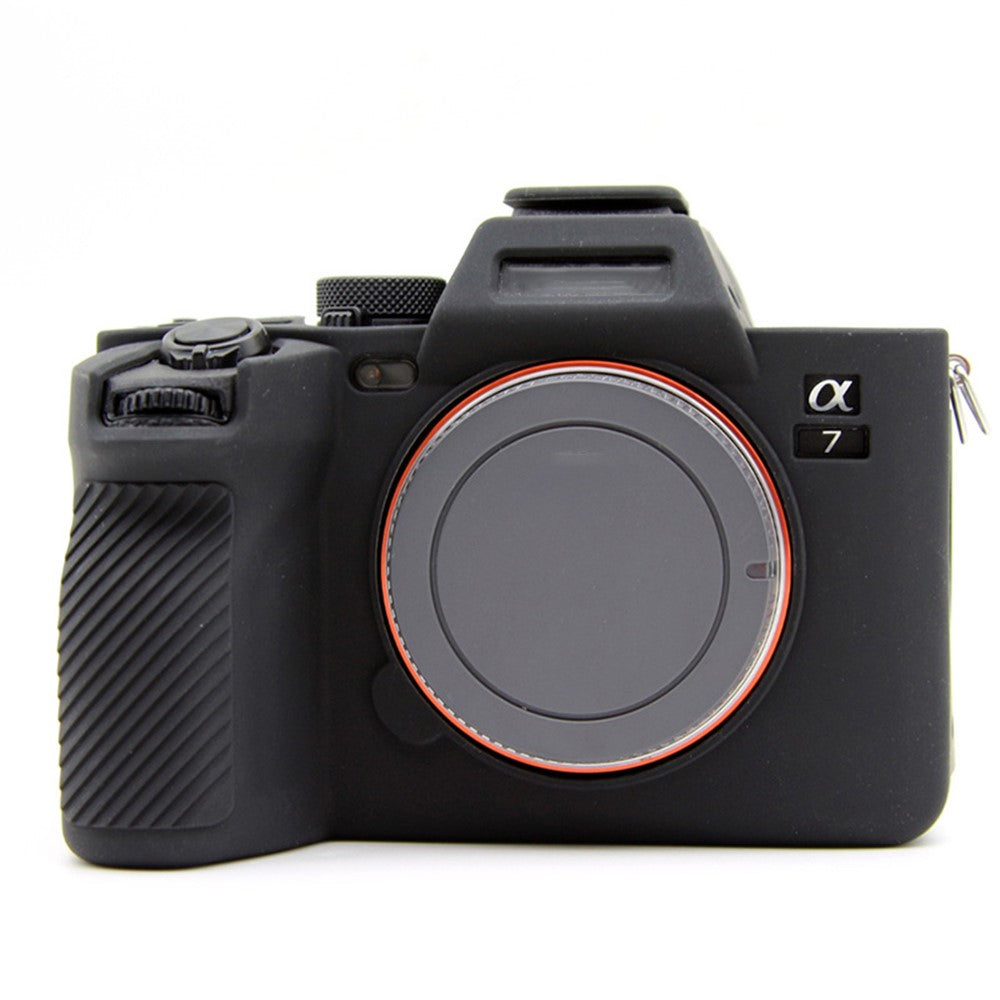 Silicone Case for Sony A7IV / A74 / A7M4 / A7M5 Digital Camera, Dust-proof Anti-scratch Protective Camera Cover