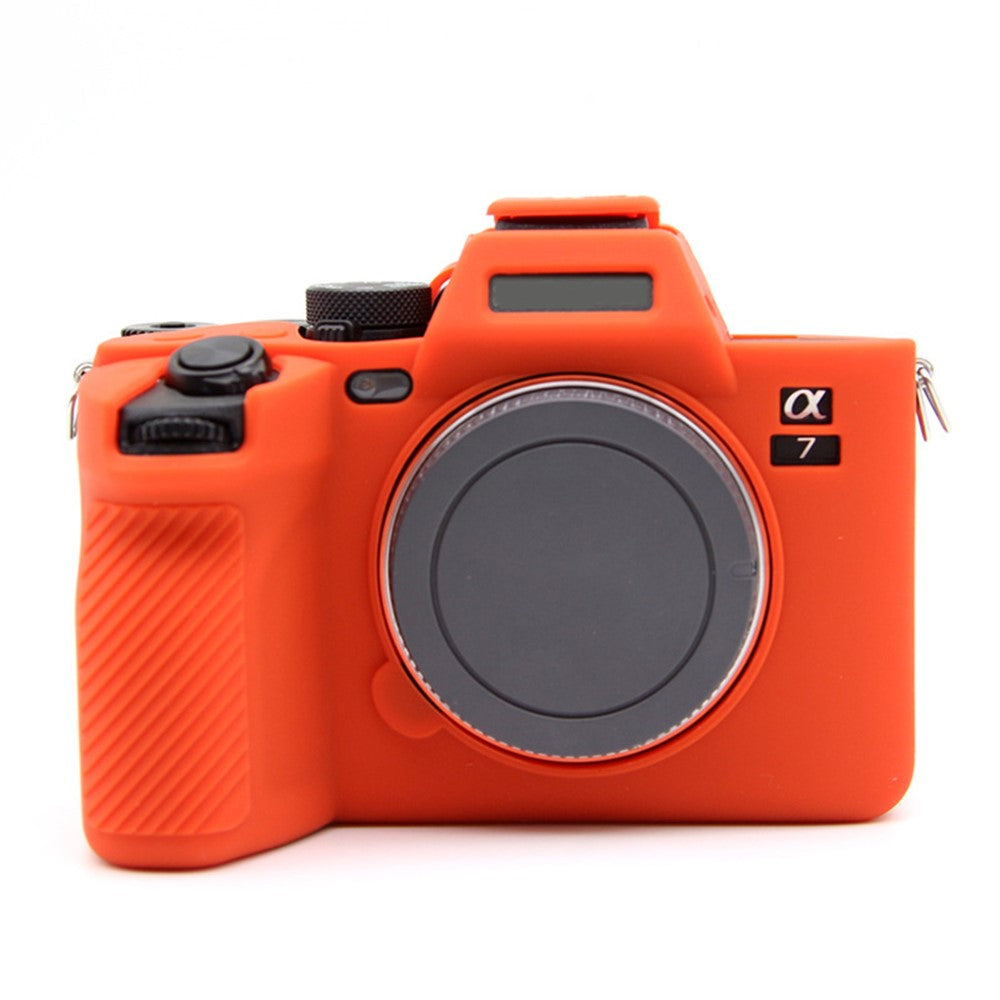 Silicone Case for Sony A7IV / A74 / A7M4 / A7M5 Digital Camera, Dust-proof Anti-scratch Protective Camera Cover