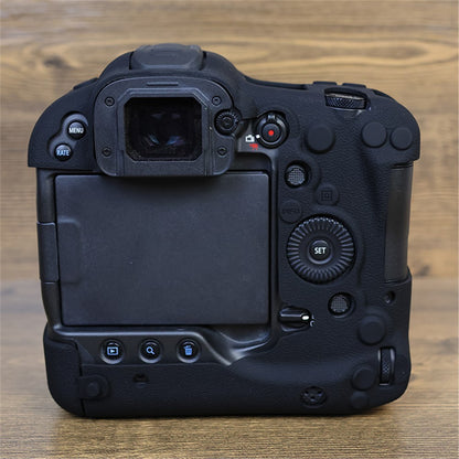 Drop Protection Flexible Silicone Protective Case for Canon EOS R3  Camera, Anti-scratch Anti-drop Cover