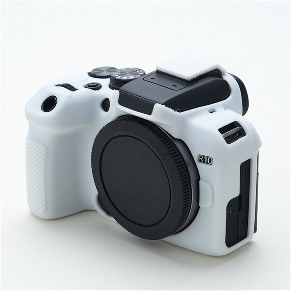 Soft Silicone Skin Case for Canon EOS R10 Camera, Anti-scratch Dust-proof Protective Cover