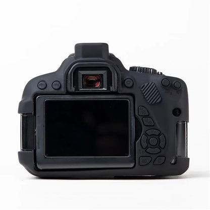 For Canon EOS 700D / 650D / 600D Soft Silicone Skin Case Protective Cover Anti-scratch Camera Bag