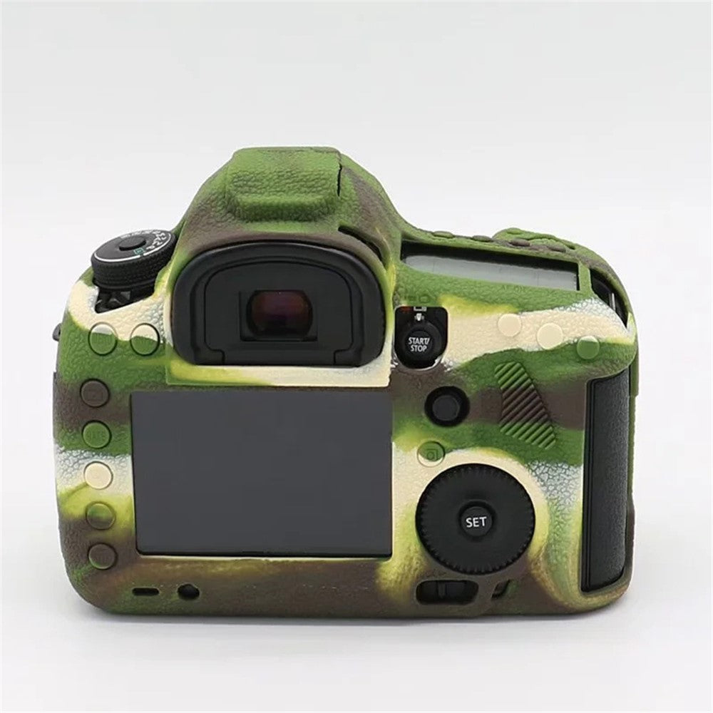 For Canon EOS 5D Mark III / 5D3 / 5DS / 5DS R Camera Soft Silicone Skin Case Drop-proof DSLR Protective Cover