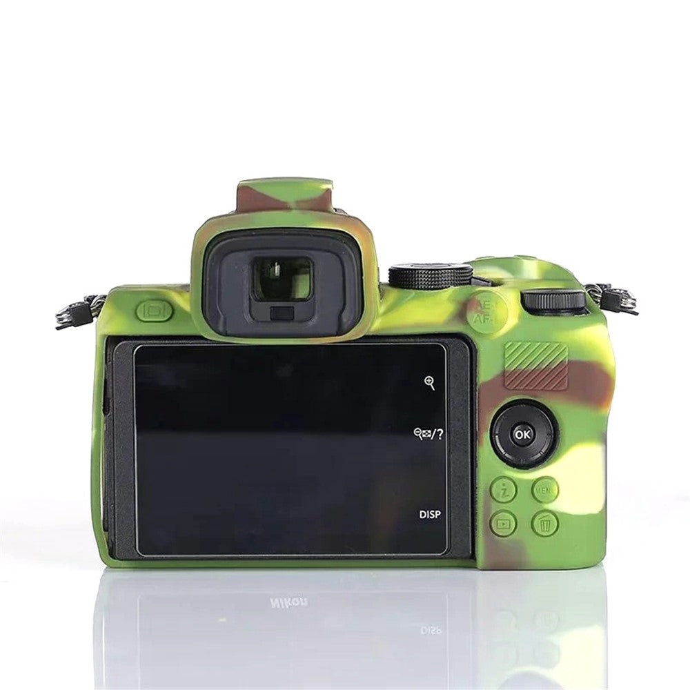 For Nikon Z 50 Silicone Camera Sleeve Case Anti-drop Dust-proof Protective Cover