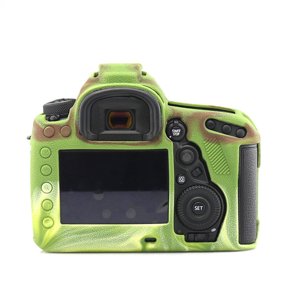 For Canon EOS 5D Mark IV / 5D4 Camera Anti-fall Silicone Skin Case DSLR Protective Cover