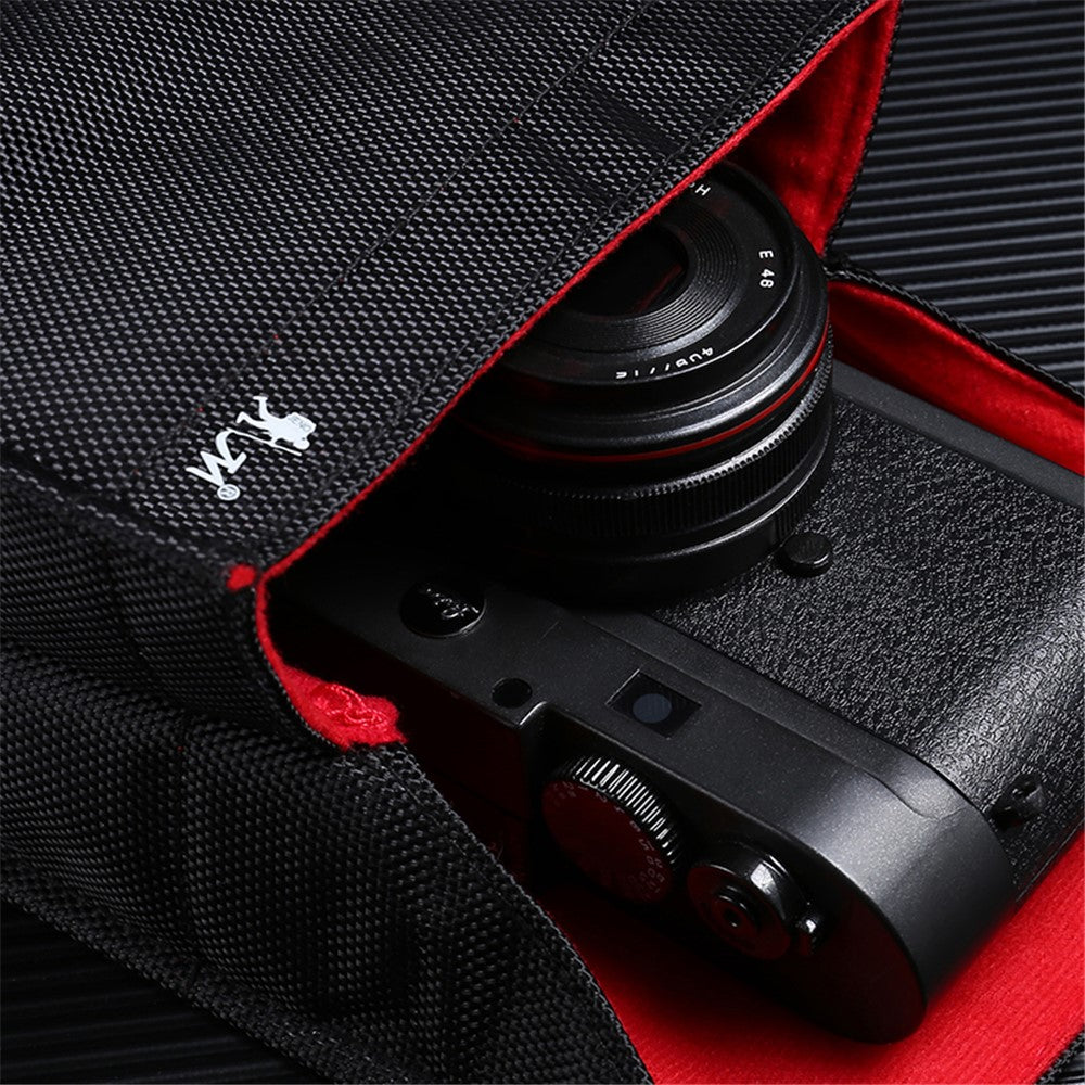 JN For Sony / Leica / Canon / Nikon Camera Sleeve Case Waterproof Canvas Storage Bag Portable Bag, Size: S