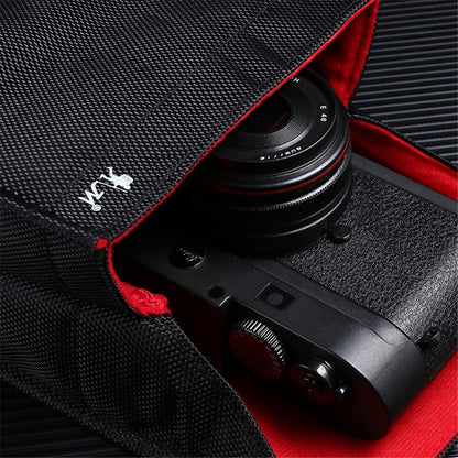 JN For Sony / Leica / Canon / Nikon Camera Sleeve Case Waterproof Canvas Storage Bag Portable Bag, Size: S