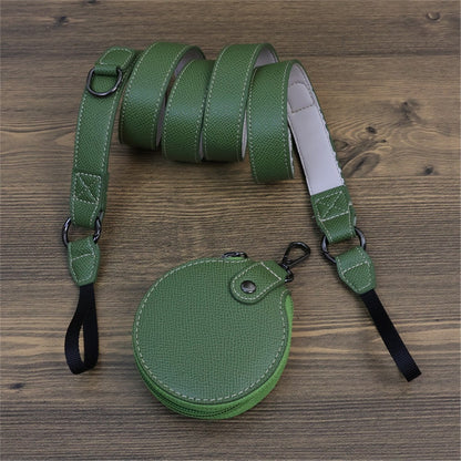 For Canon EOS R8 PU Leather Case Digital Camera Battery Opening Design Bag with Strap and Small Bag
