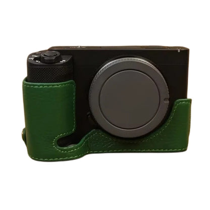 For Sony ZV-E1 Half Body Cover Genuine Cow Leather Camera Bottom Case with Battery Opening