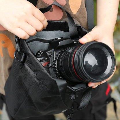JN XK Oxford Cloth Shoulder Bag for Canon, Fuji, Sony Cameras Crossbody Bag with Adjustable Shoulder Strap